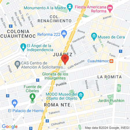 Jsk Cuidado estético y nutricional map