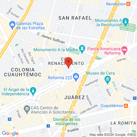 Barbería Los Malqueridos Reforma map