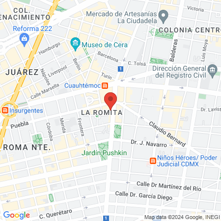 Lila Yoga CDMX map
