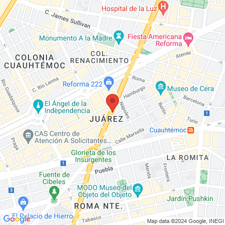 Dr. Carrillo Peon Francisco Javier map