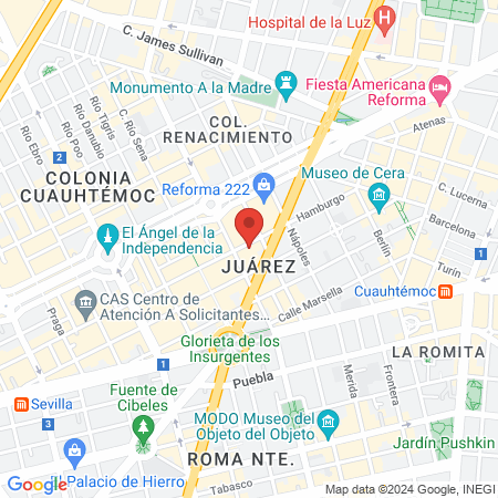 Arita Tapia Michiko map