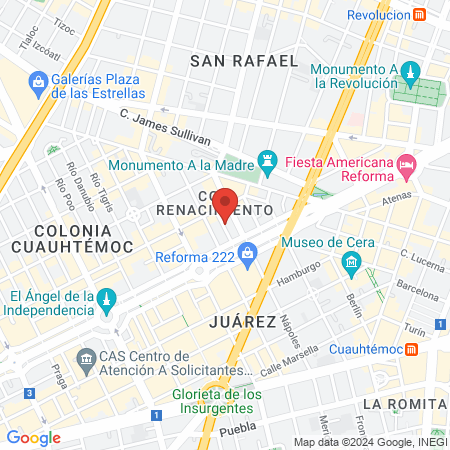 Espinosa De La Sierra Raul Dr map