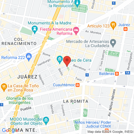 Doctora Ramírez Aguilar María Eugenia map