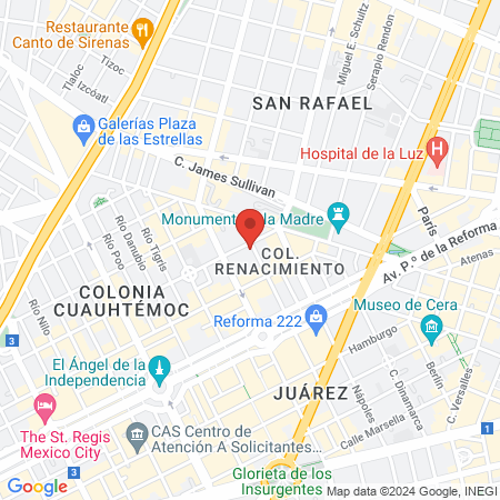 Dentall Amazonas de S.A. de C.V. map