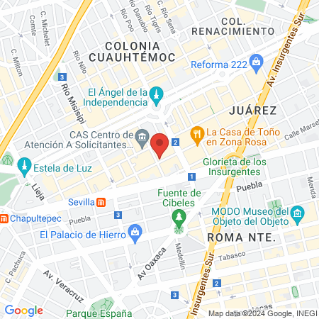 Dentista Cirujano Dental CDMX map
