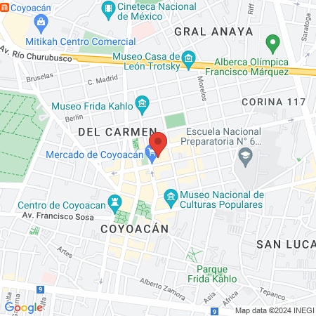 Instabeauty Mx map