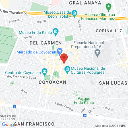 Salón Mary Frank map