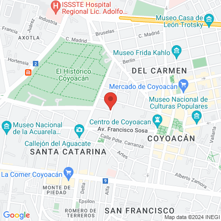 Eva y Pepe Barbería map