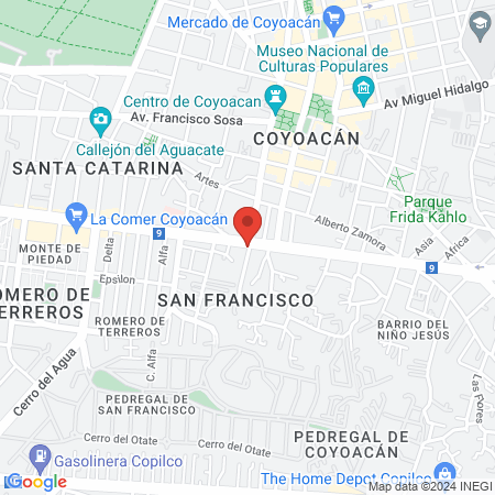 Corte y Color Salón map