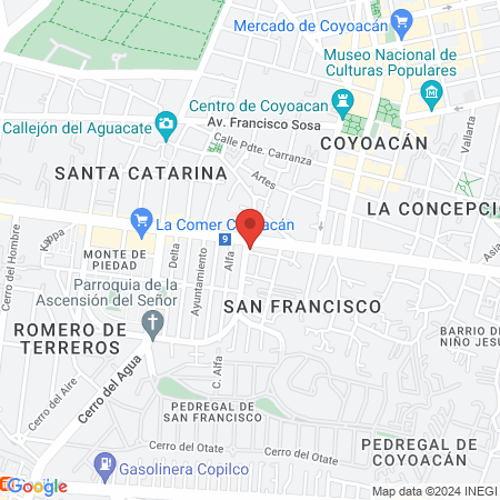 Salón de belleza Teres'sas map