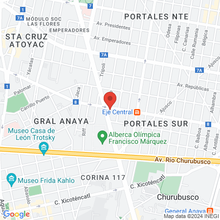 CORBER BARBERÍA map