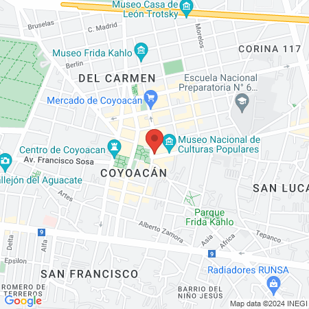 INFERNO Fitness Club map