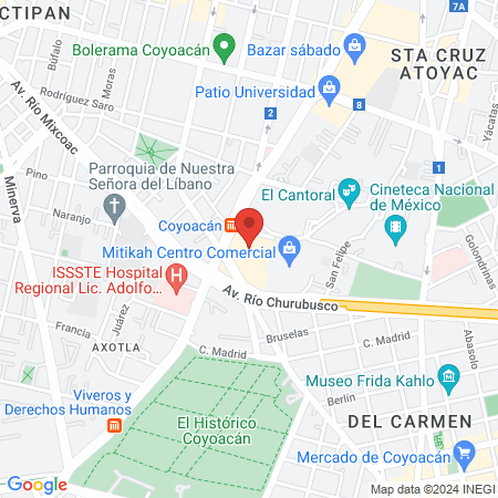 Barbería Capital (El Palacio de Hierro Coyoacán) map