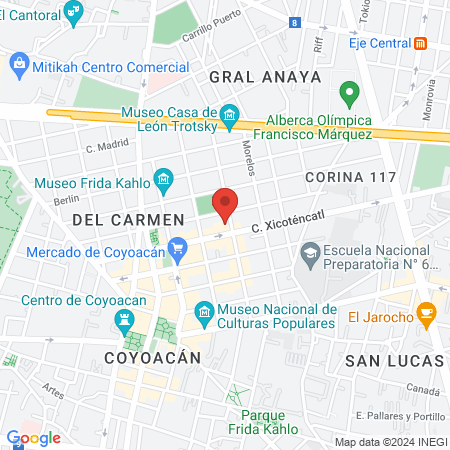 Smile Room CDMX map