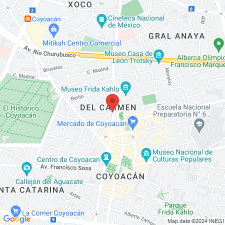 Dr. Rafael Arteaga Covarrubias map