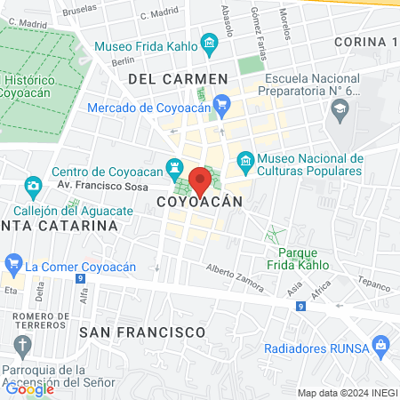 Coloquio Glaucoma y Oftalmología Pediátrica map