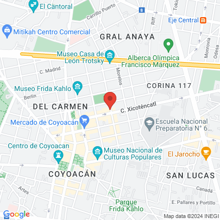 Laura Carolina León Hernandez Fisioterapeuta Coyoacán map