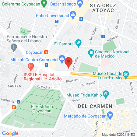 Fisioterapia - Terapia física DF Dr Lorenzo Small map
