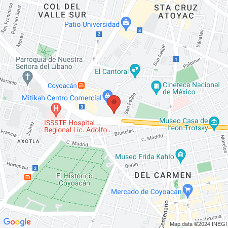 Rosalba Helena De Paz Yáñez Fisioterapeuta map