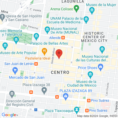 Belleza Uñas Acrílicas map