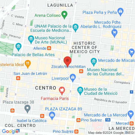 Mary'S Estetica Unisex map