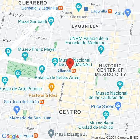 Salón El GHETTO map