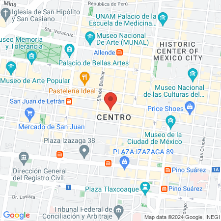 Casama S.A. de C.V. map