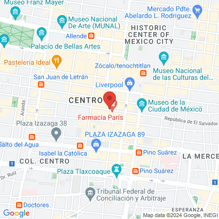 Casa Masaje Tailandes map