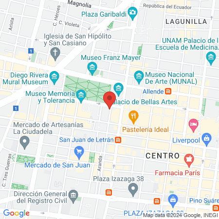 Yoga centro map