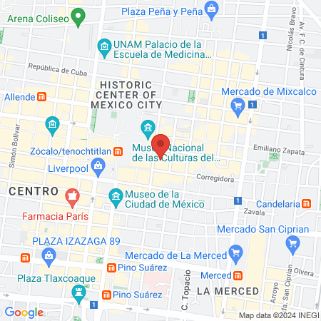 La Casa del Twerk map