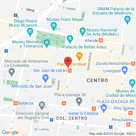 Estetica y Barberia El Legado map