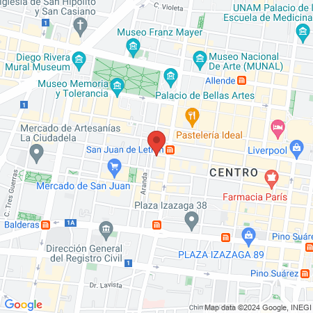 Barberia del Barrio map