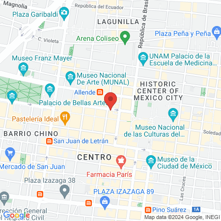 Centro Odontológico del Valle map