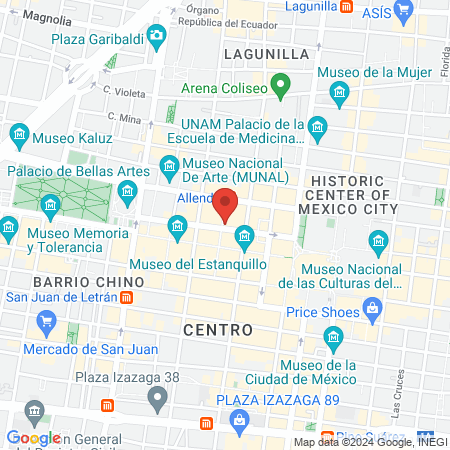 Doctor Genáro Villicaña Tapia map