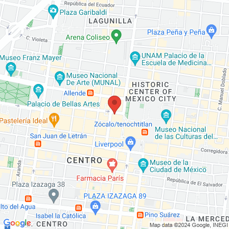 Ramirez Ramos Ricardo map