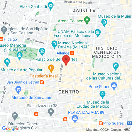 Annovasound SA de CV map