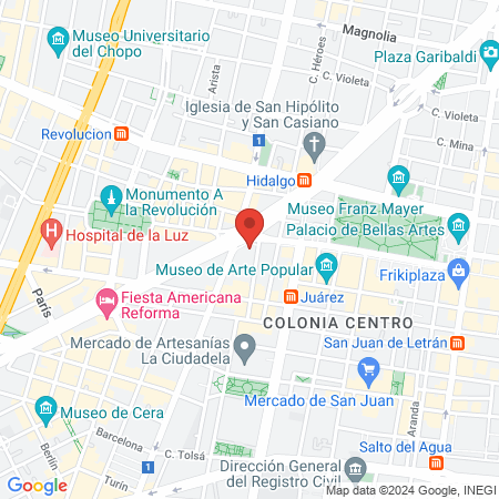 Consultorio erreguin map