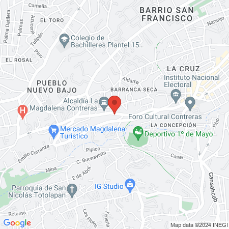 La Morada Studio Mx map