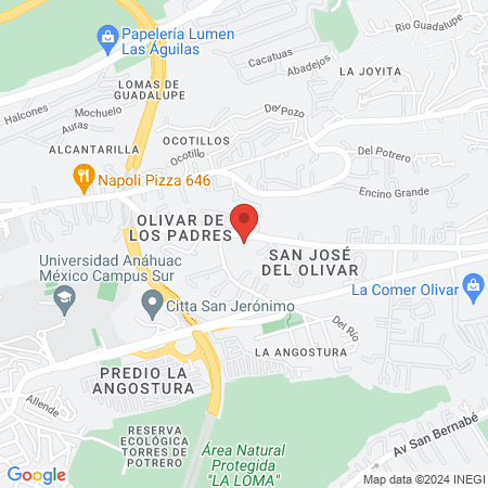 F45 Training Olivar de los padres map