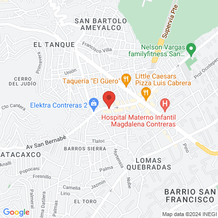 Doctora Blanco Abascal María Guadalupe map