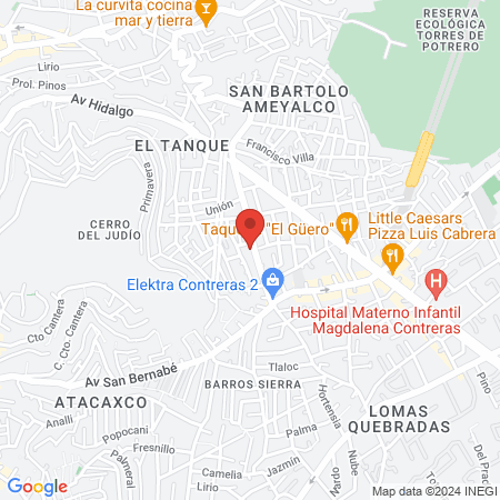 Clinica del Doctor Clark map