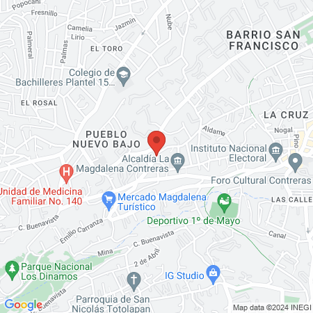 Dr. Luis Solís Anaya map