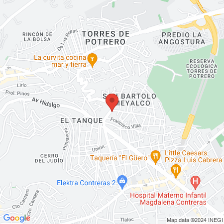 Clínica Dental Dentea map