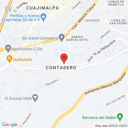 Centro Multicultural Mindfullnes map