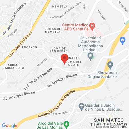 Deportivo Tinajas map