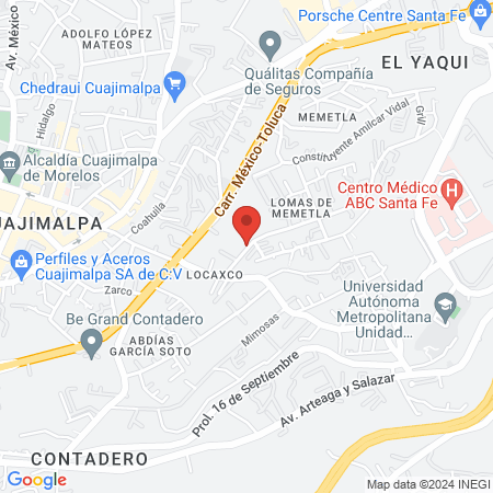 SALANUEVA PELUQUEROS map