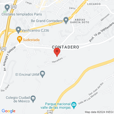 Cabañas García Jorge map