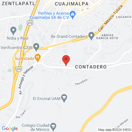 Grupo Médico Contadero map