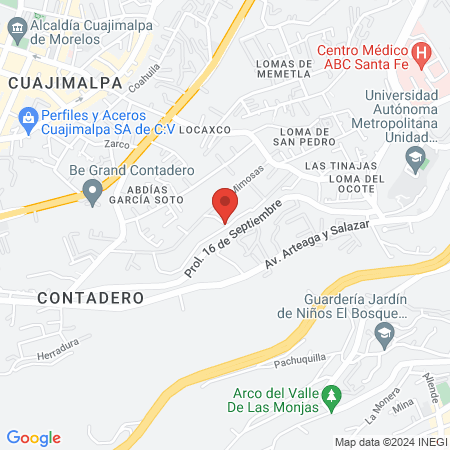 Centro de Desarrollo Emocional map