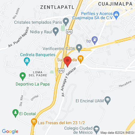 Grupo Oncológico Lomas Altas S.C. map